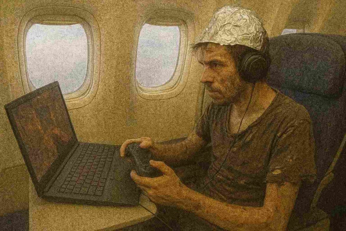 Așa arată visul unei călătorii cu avionul.