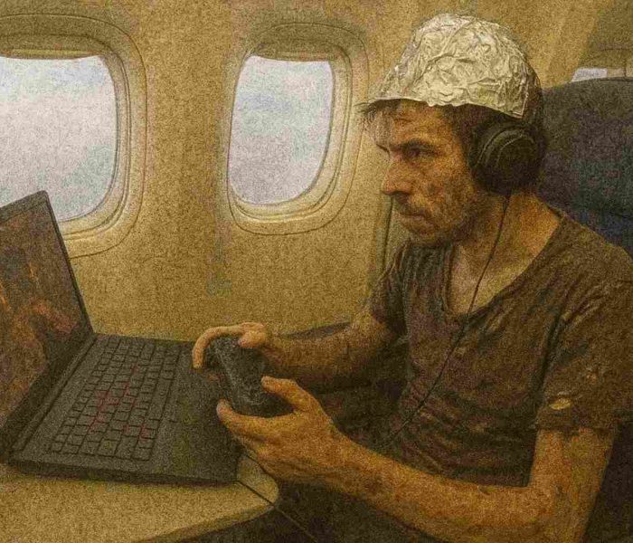 Așa arată visul unei călătorii cu avionul.