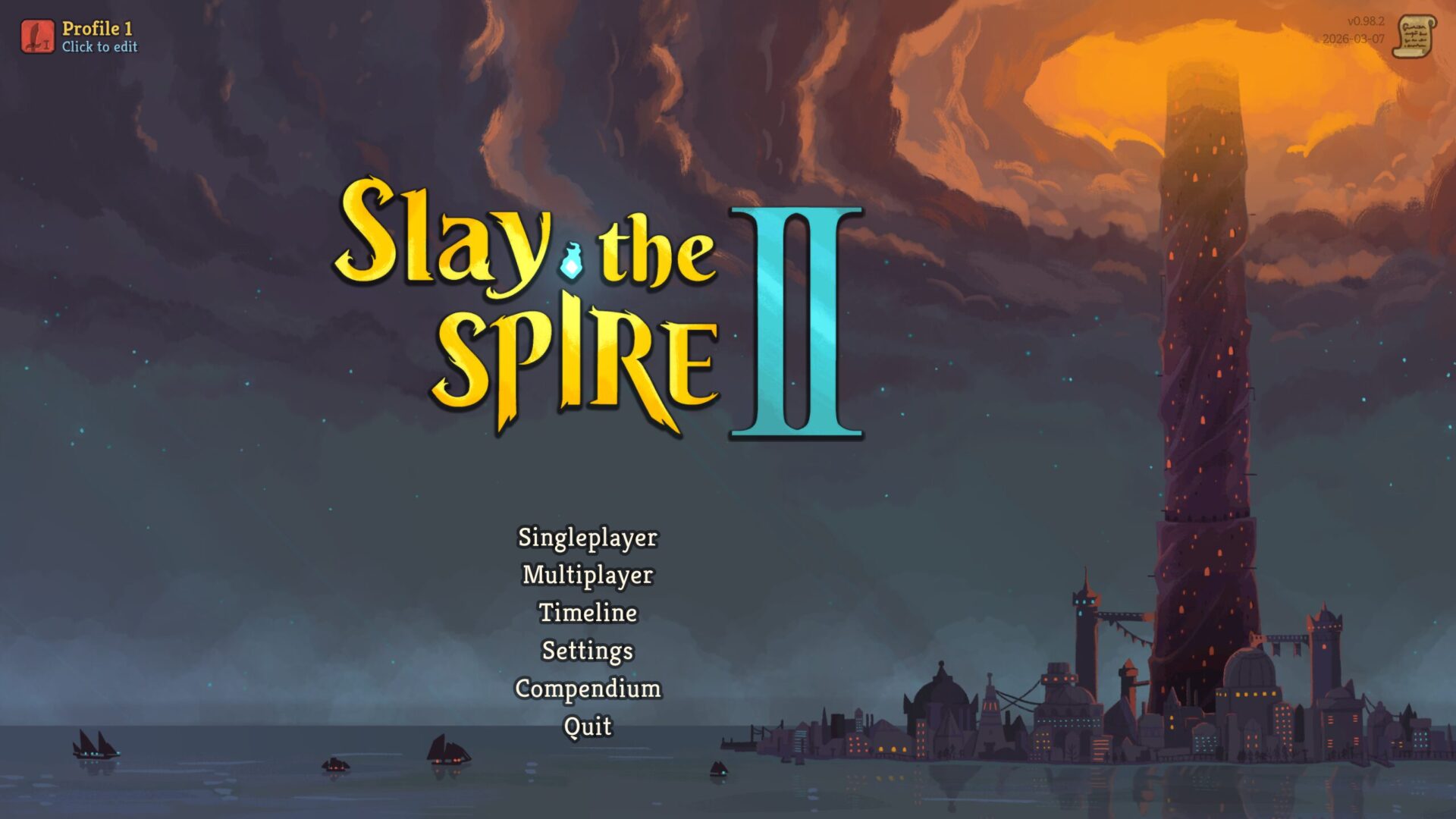 slay-the-spire-2 start-screen