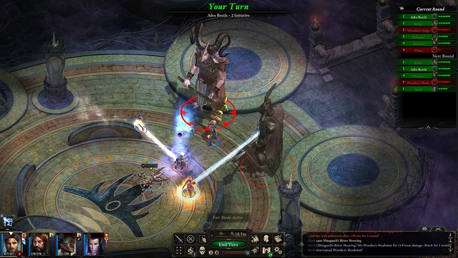 Pillars of Eternity Turn Base
