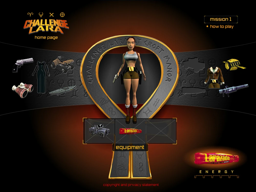 Lara Croft Publicitate
